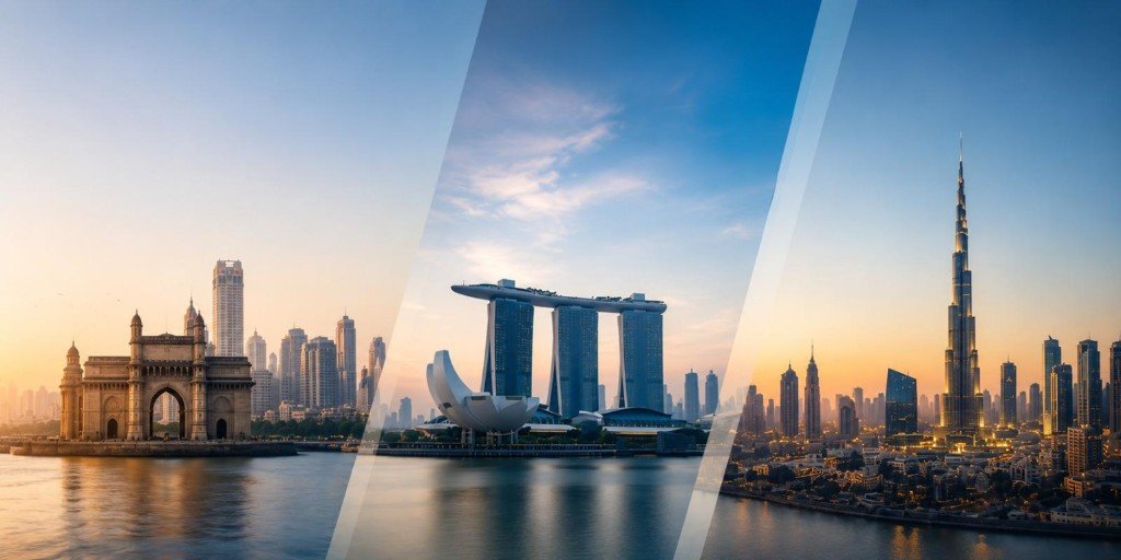 India, UAE, and Singapore — Media Mantra Global markets